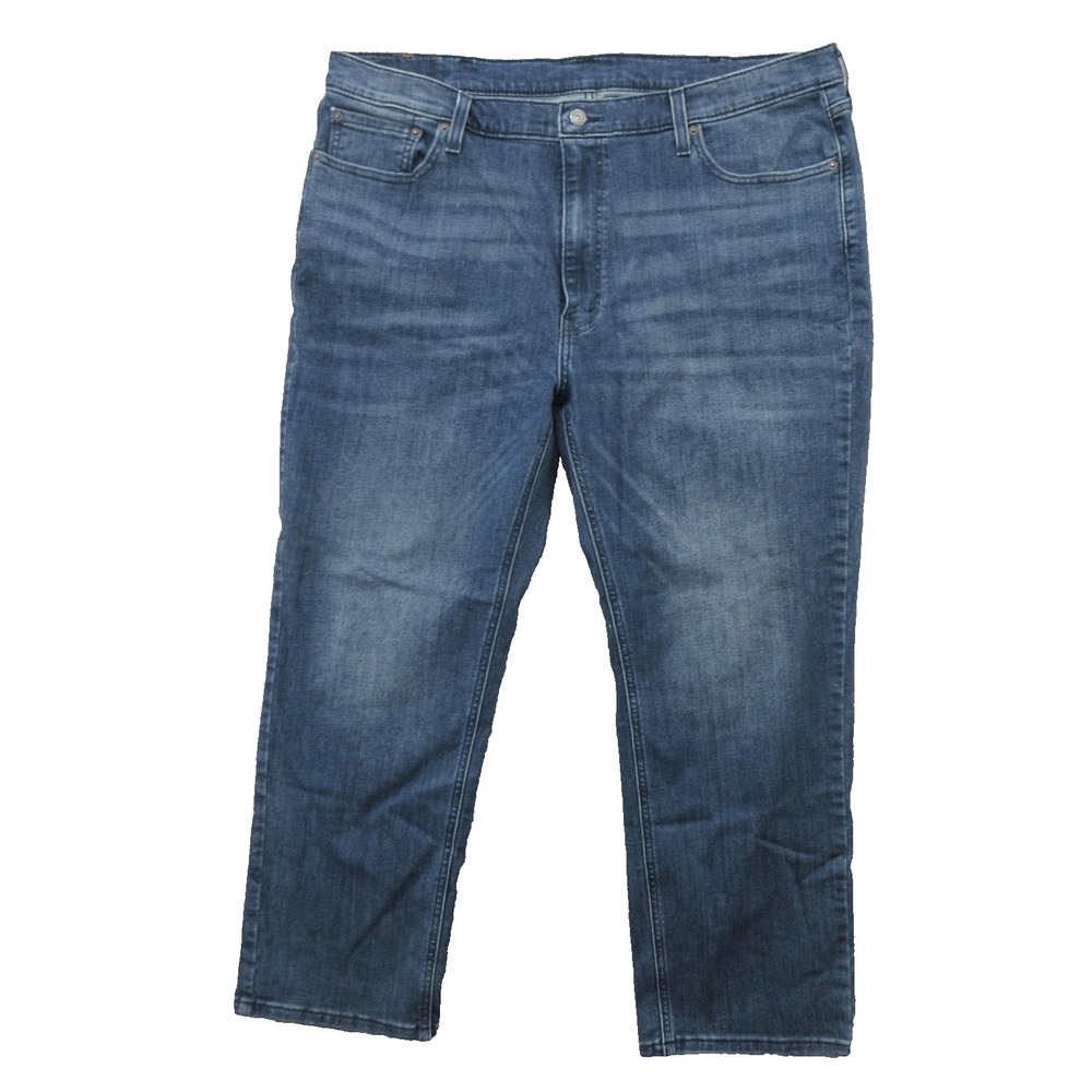 Levi's 541 Jeans Mens 42x29 Blue Athletic Taper Stretch Denim WaterLess 5-Pocket